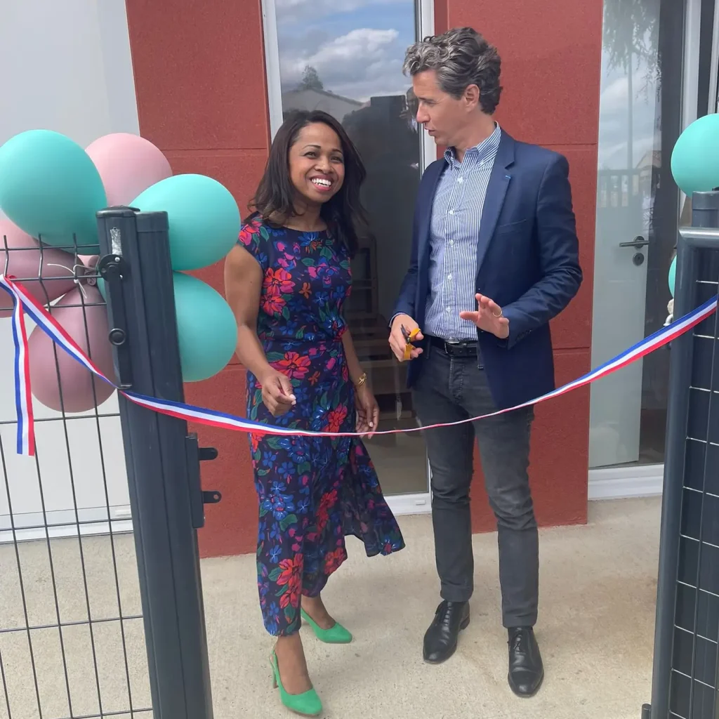 Ouverture de la MAM avec représentant collectivité locale